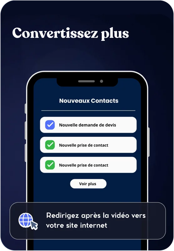 Invitez à poursuivre la découverte sur votre site